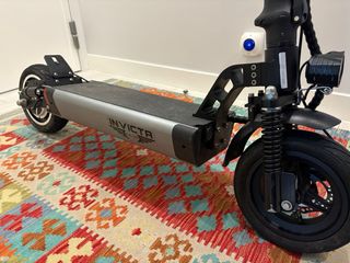 Patinete eléctrico Invicta y Xiaomi mejorado