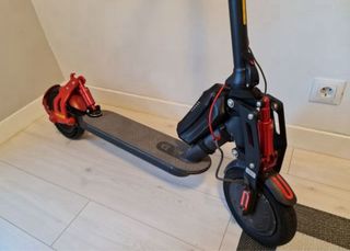 Patinete eléctrico Invicta y Xiaomi mejorado