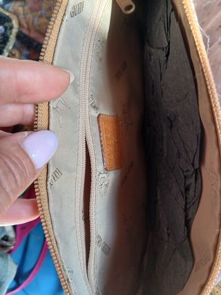 Pochette Tracolla Marrone Beige