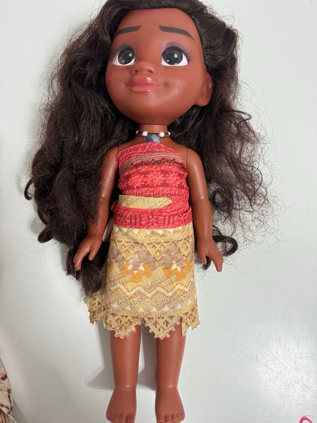 Disfraz Vaiana y muñeca de vaiana