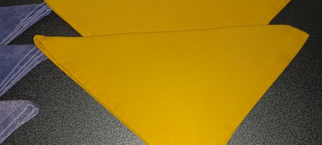 10 Servilletas de tela vintage