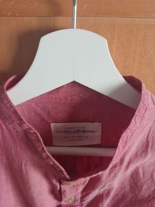 Camisa manga larga rosa