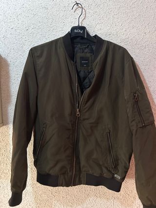 Chaqueta bomber Basement M - Verde oliva