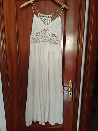 Vestido Zara blanco verano