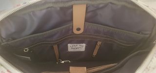 Bolso maletín floral
