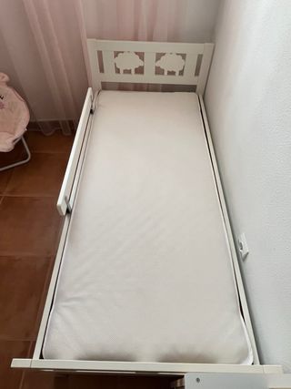 Cama infantil Ikea Kritter - Blanca