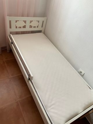 Cama infantil Ikea Kritter - Blanca