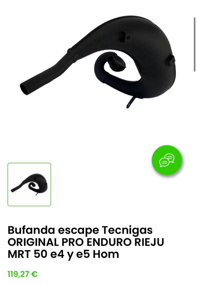 Escape Tecnigas Rieju Enduro