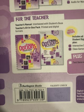 Libro de texto ingles workbook 4° ESO