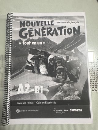 NOUVELLE GENERATION A2/B1 LIVRE/EXERCICES+CD+DVD