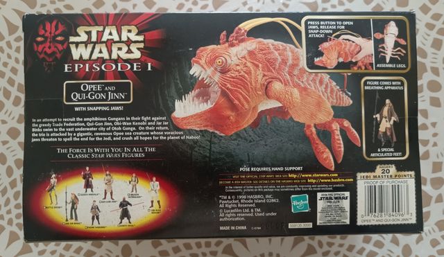 Star Wars Episodio I: Opee y Qui-Gon Jinn 1998