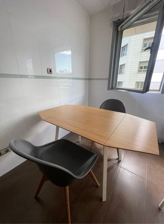 Mesa plegable IKEA + 2 sillas