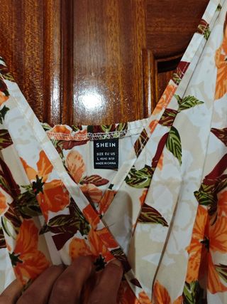 Vestido largo floral verano