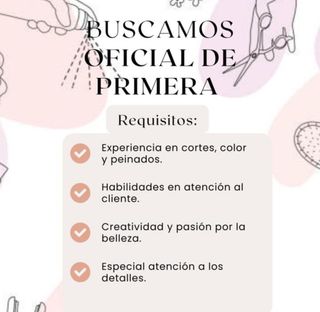 Se busca peluquera.