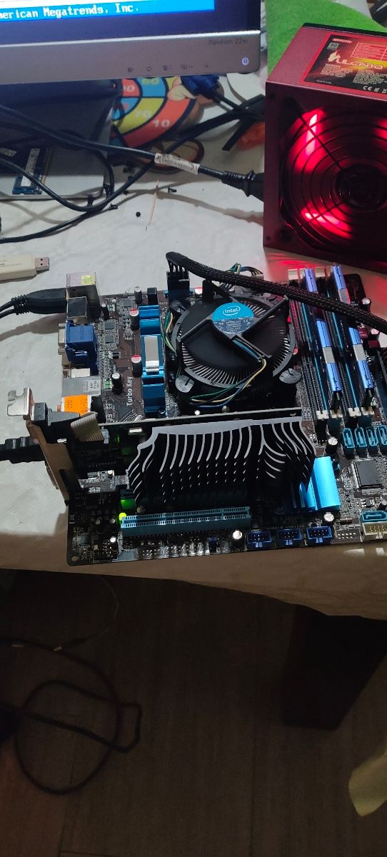 Placa base Asus + componentes