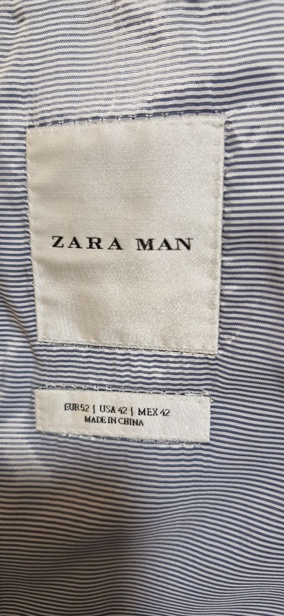 Chaqueta azul caballero talla 52