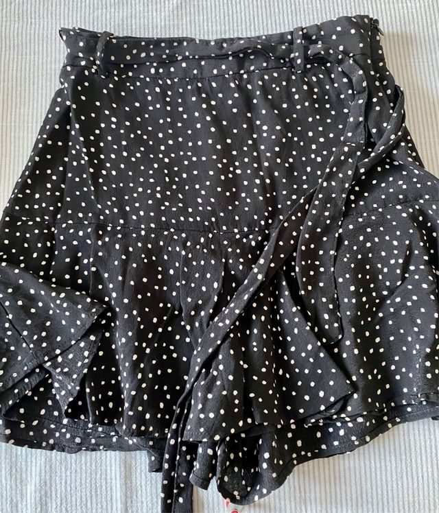 Falda pantalón Zara XS - lunares