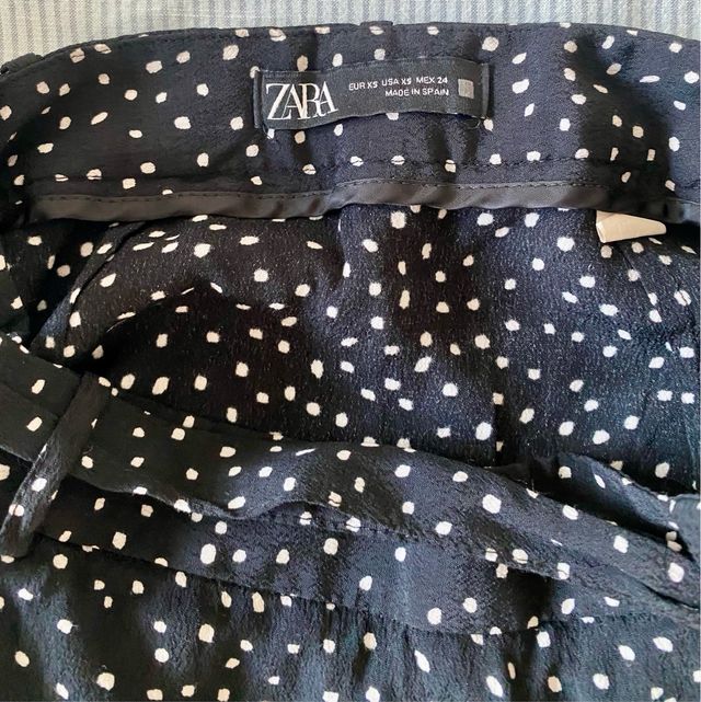 Falda pantalón Zara XS - lunares
