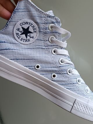Converse All Star: sneakers bianche e blu
