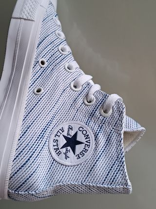 Converse All Star: sneakers bianche e blu