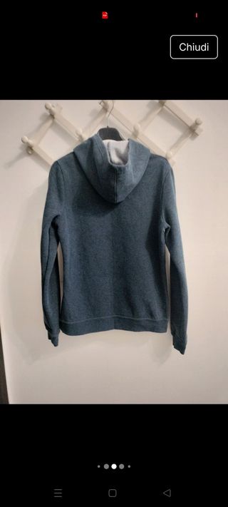 Felpa Decathlon blu