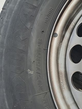 4 Llantas 16" Transporter 205/75 R16 