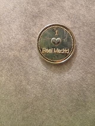 Moneda conmemorativa Real Madrid (oficial).