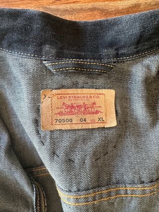 Chaleco Levis XL con Parches