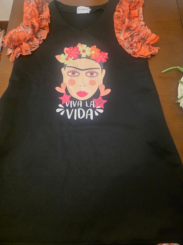Vestido Chill&Buy Frida Kahlo