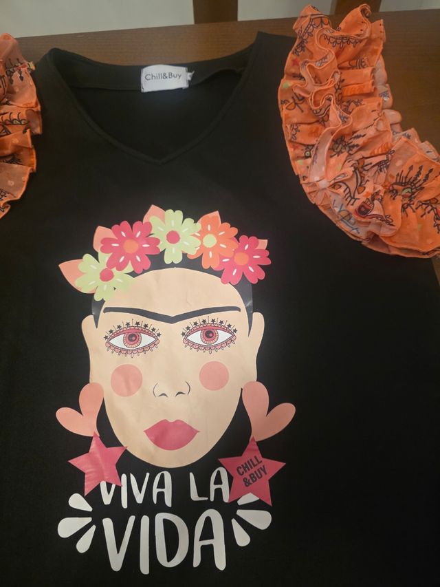 Vestido Chill&Buy Frida Kahlo