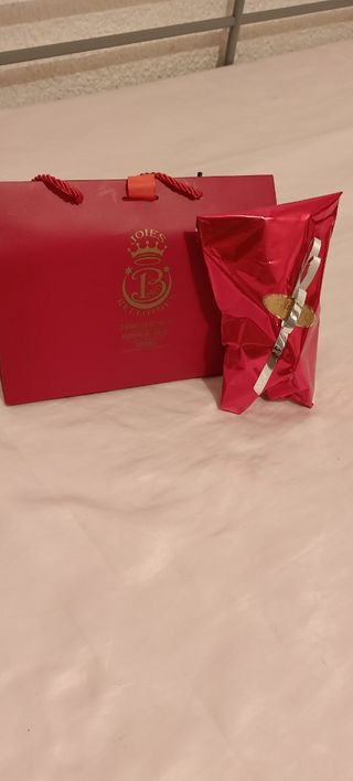 Caja anillo terciopelo - Gris