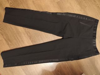 Pantalón Zara Basic negro M