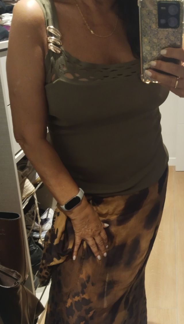 Top Zara asimétrico