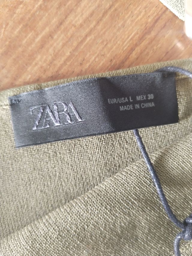 Top Zara asimétrico