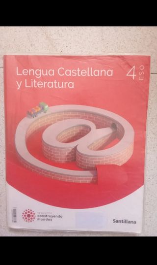 Libros de Lengua y Historia 4 ESO Santillana 