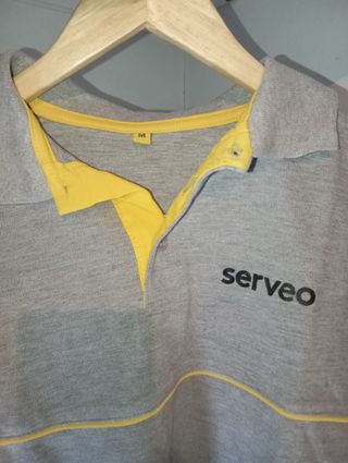 4 polos SECISA Serveo manga larga y corta Talla M