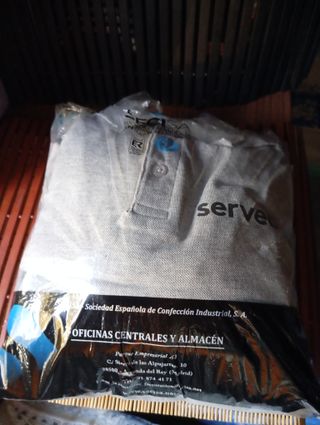4 polos SECISA Serveo manga larga y corta Talla M