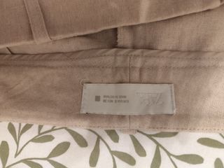 Pantalón Zara lino beige