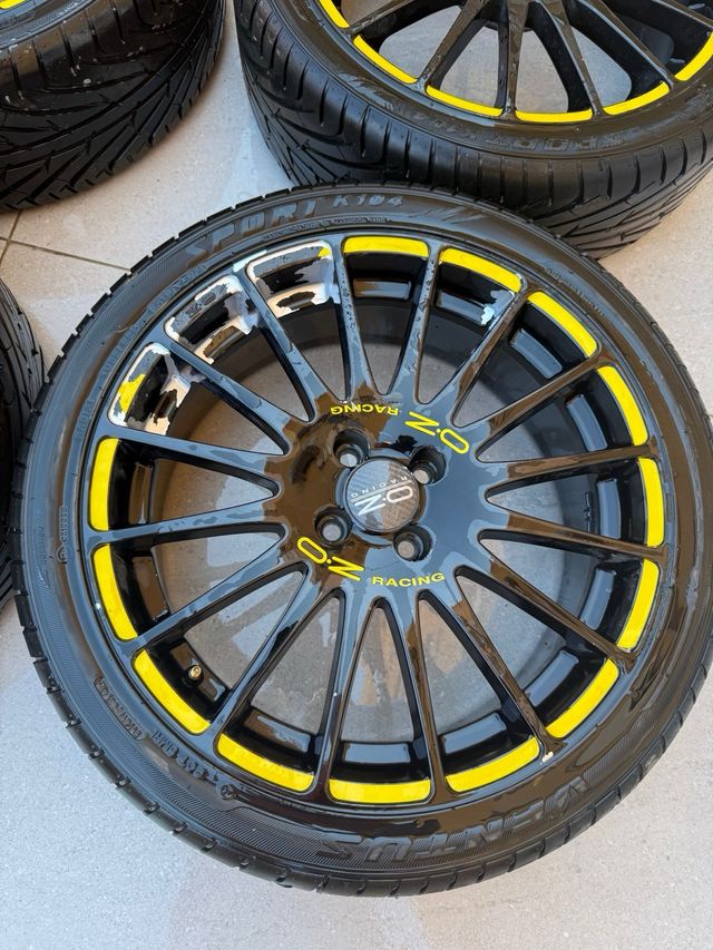 Llantas OZ Racing 18 4 tornillos