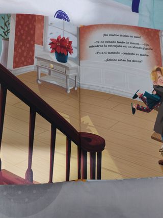 Libro infantil Solo en casa (Spanish Edition)