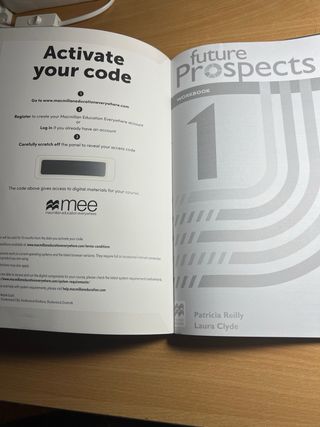 FUTURE PROSPECTS 1 Workbook y Student's App: cu...
