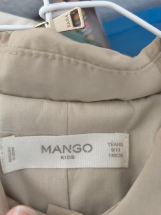 Gabardina beige 