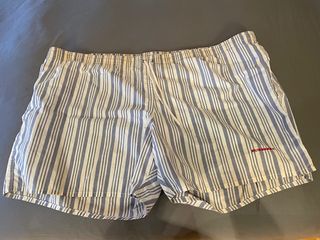 Bañador Burberry rayas azul-blanco
