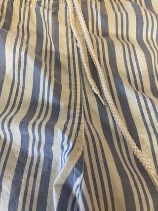 Bañador Burberry rayas azul-blanco