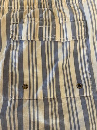Bañador Burberry rayas azul-blanco