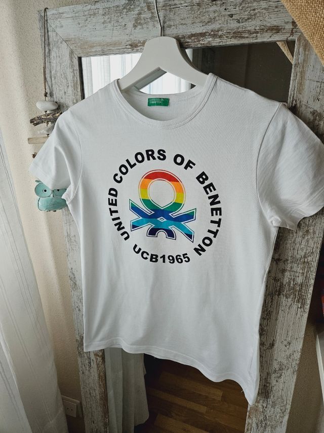 Camiseta Ellesse tie-dye roja negra