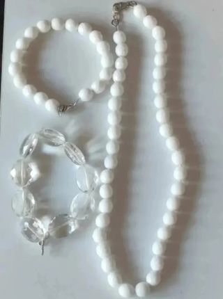 Collares y pulseras piedras 