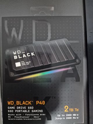 WD_BLACK P40 SSD 2TB Gaming