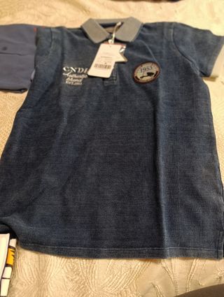 4 Polos y 2camisetas niño (talla 10)