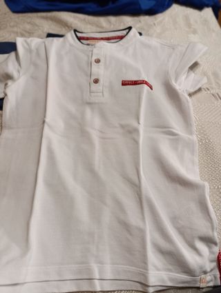 4 Polos y 2camisetas niño (talla 10)